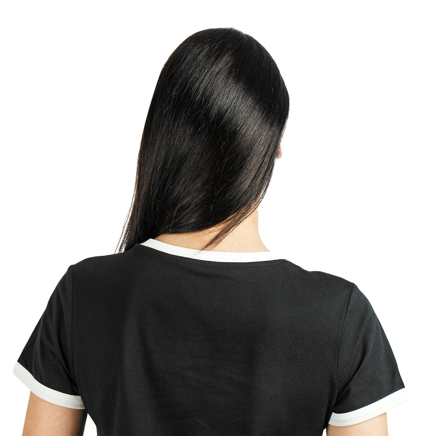 Women's Cotton Jersey Crewneck Short-Sleeve Comfort Fit Signature Print Tee