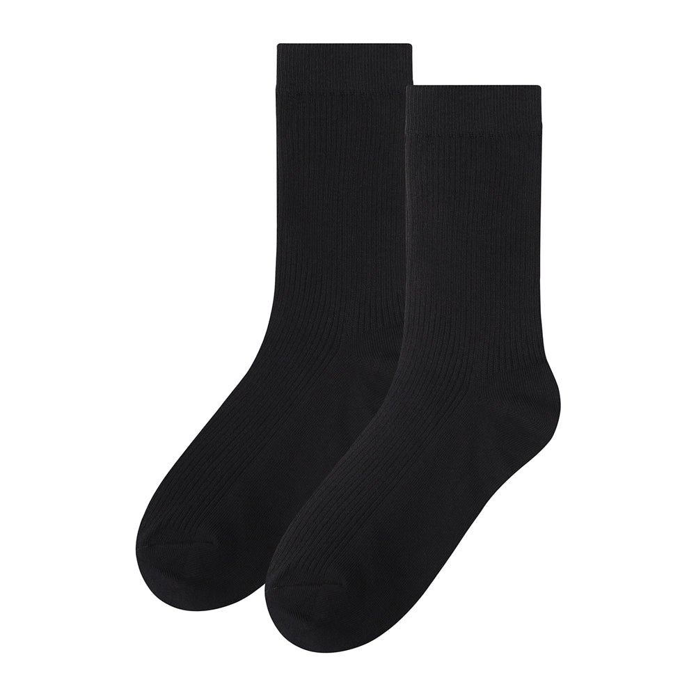 2 - Pack Cotton - Blend Longer Rib Socks | Essentials Collection - Giordano