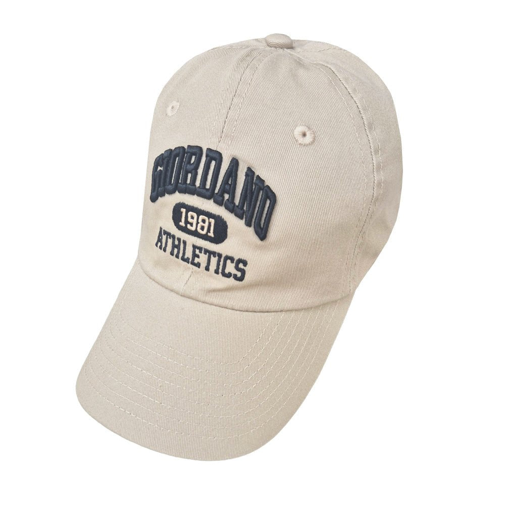 Cotton Twill Cap With 3D Embroidery | Giordano Athletics - Giordano