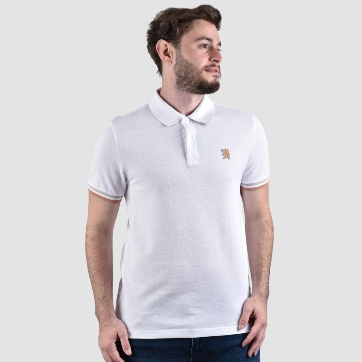 Giordano White Performance Polo Men UAE - Comfortable Fit - Giordano