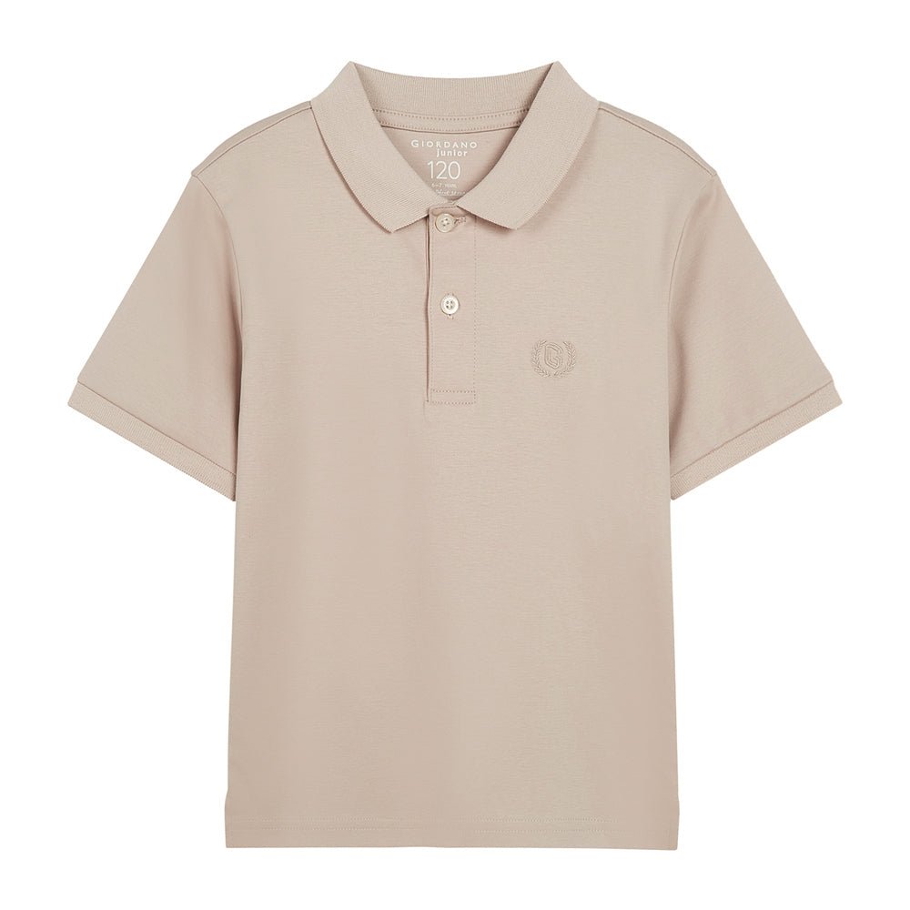 Junior Cotton Interlock Liquid Touch Polo - Giordano