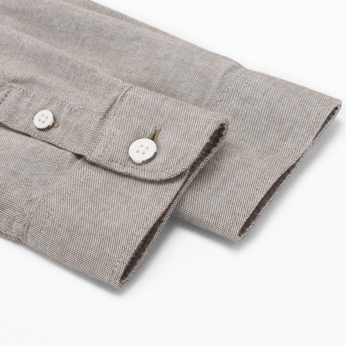 Junior Cotton Oxford Full Opening Long Sleeve Slim Fit Embroidery Garment Wash Shirt - Giordano