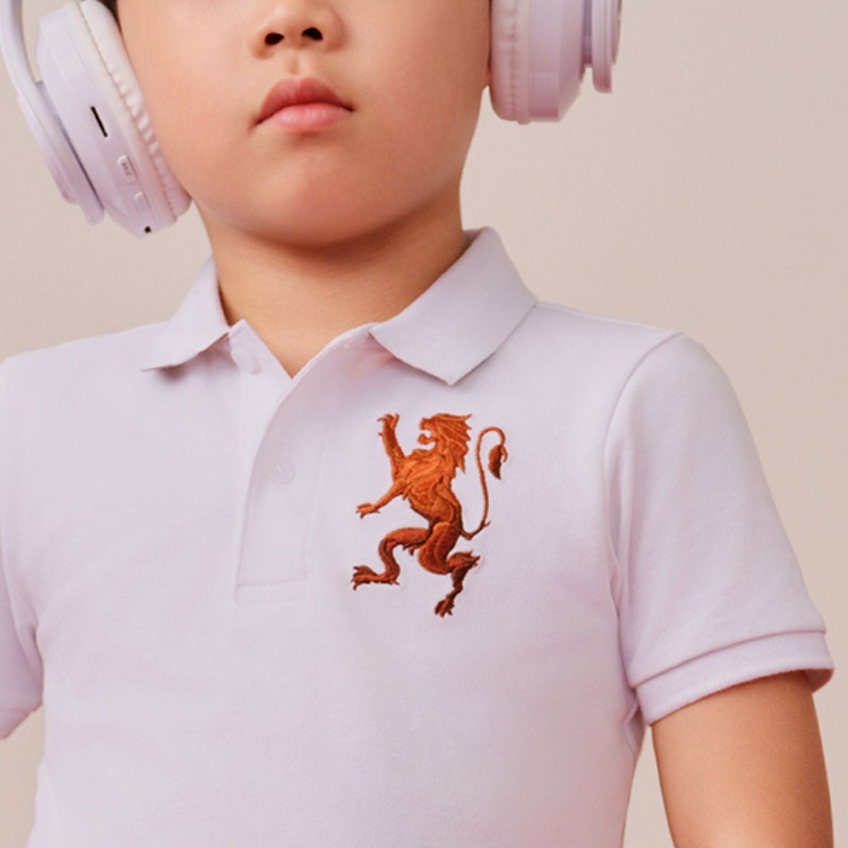 Junior Embroidery Short Sleeve Bold Polo - Giordano
