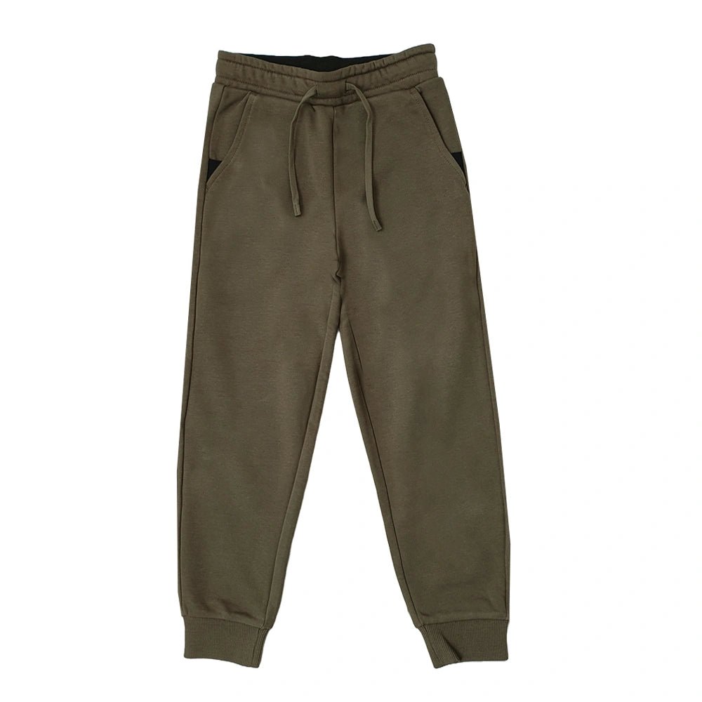 Junior French Terry Jogger Pants - Comfortable & Stylish - Giordano