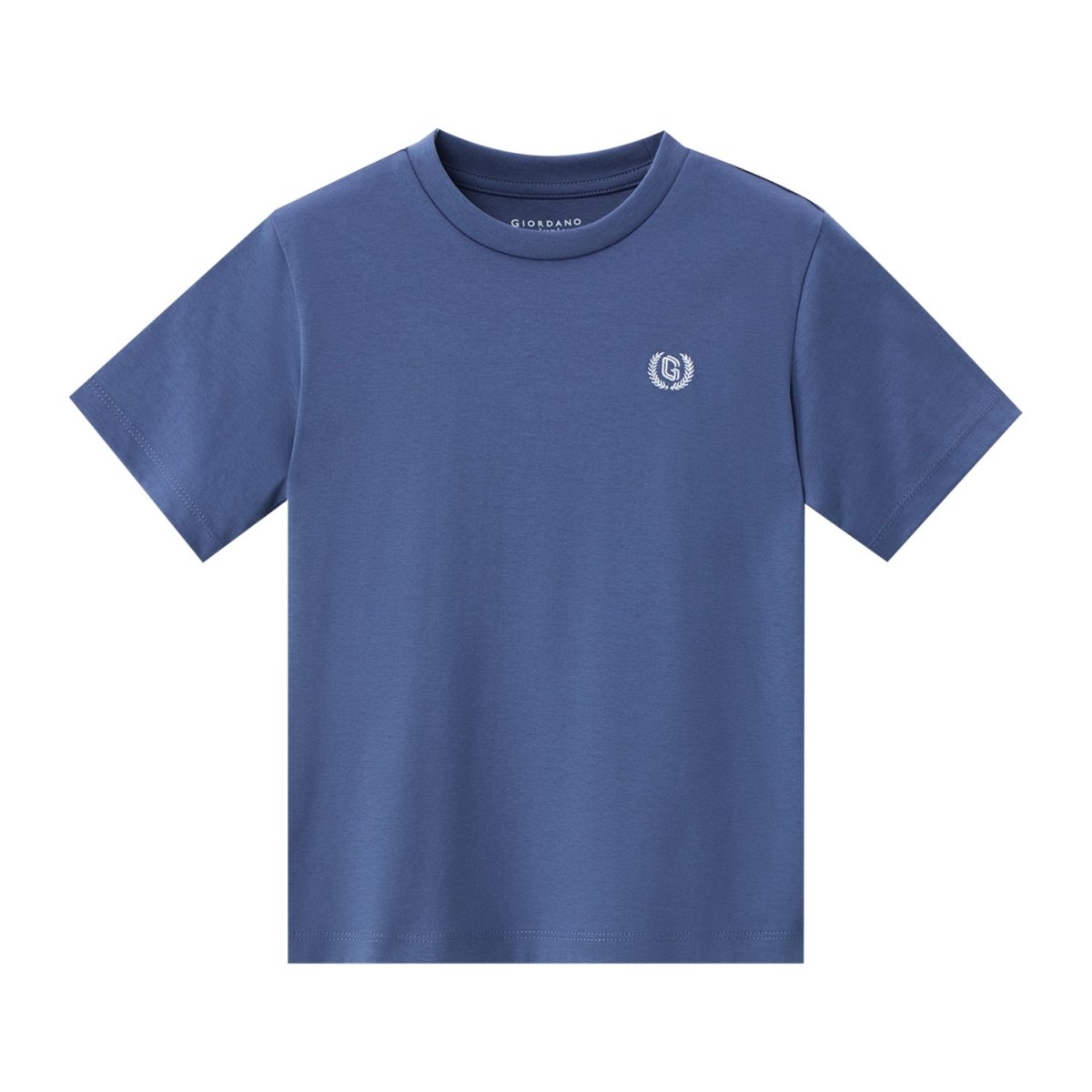 Junior Liquid Touch Embroidered Smart Tee - Soft Cotton Interlock - Giordano