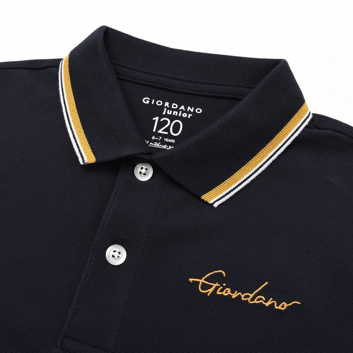Junior Solid Color Polo - Giordano