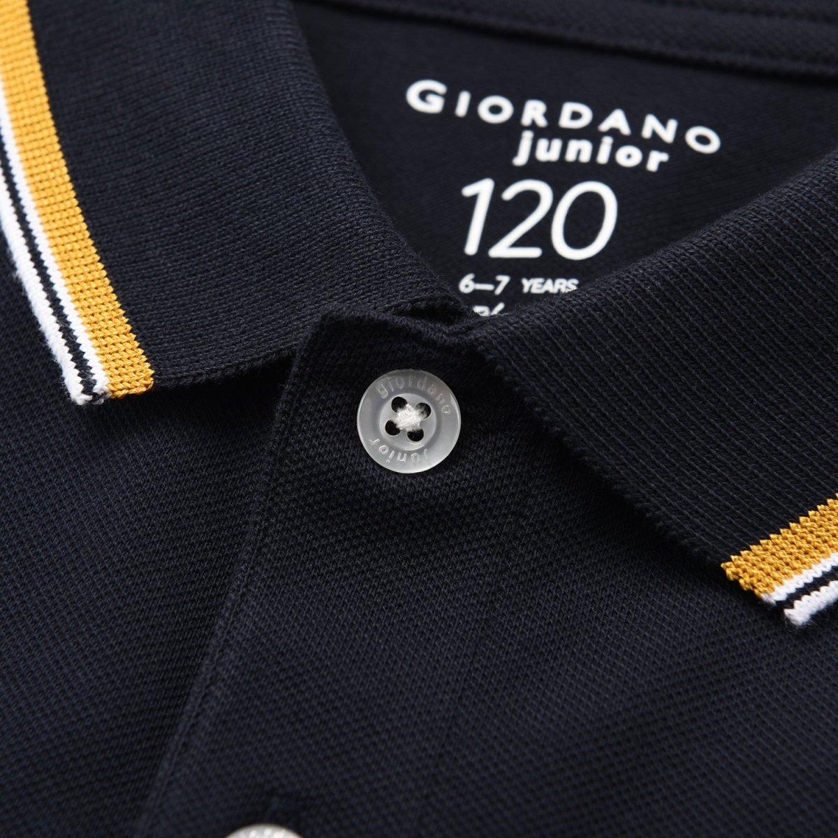 Junior Solid Color Polo - Giordano
