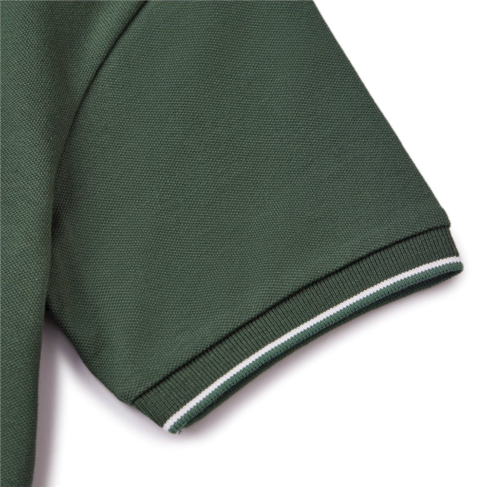 Junior's Slim Fit Cotton Pique Signature Embroidery Polo - Giordano