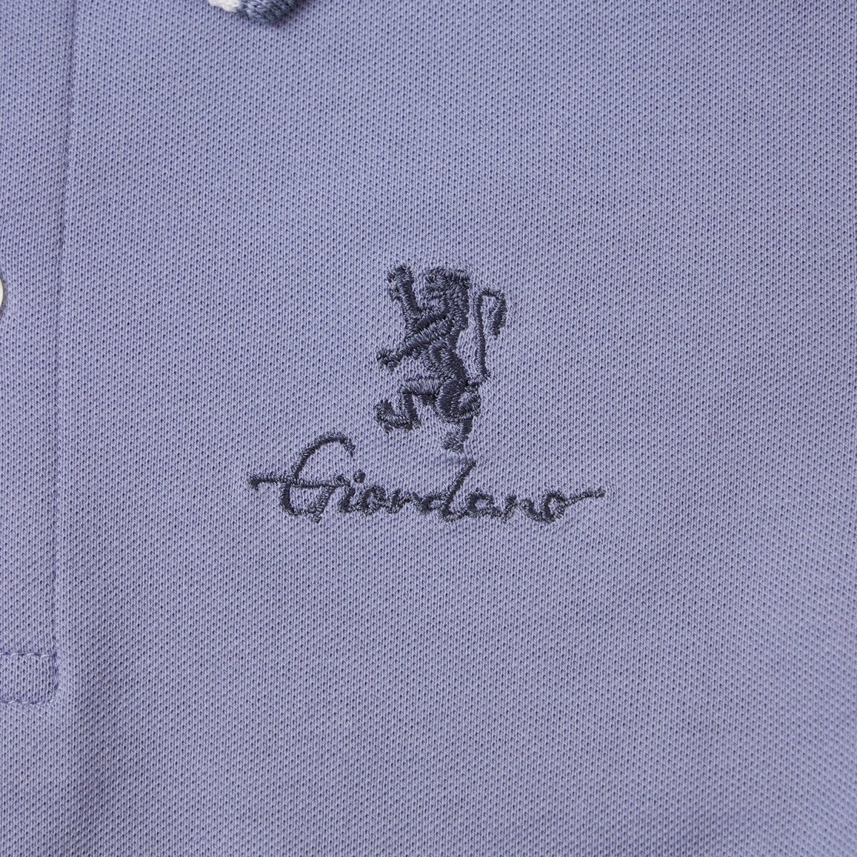 Junior's Slim Fit Cotton Pique Signature Embroidery Polo - Giordano
