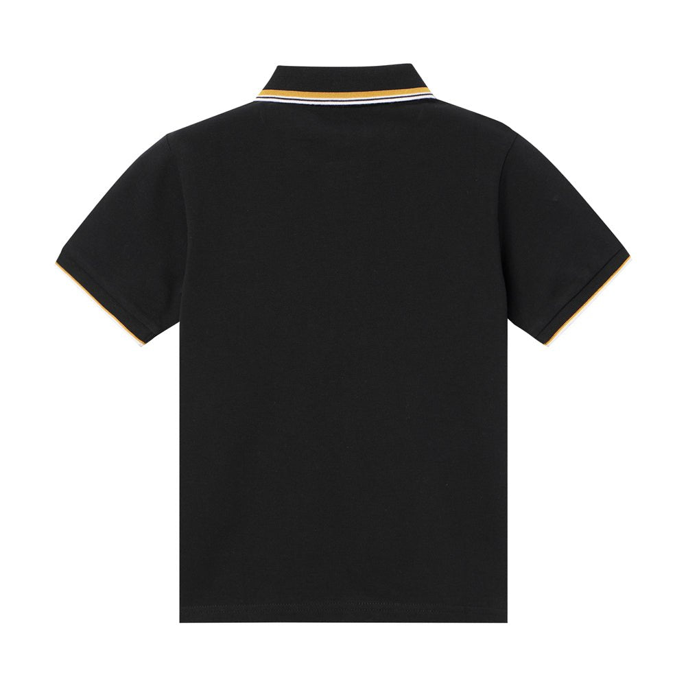Junior's Slim Fit Cotton Pique Signature Embroidery Polo - Giordano