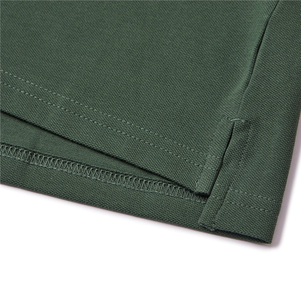 Junior's Slim Fit Cotton Pique Signature Embroidery Polo - Giordano