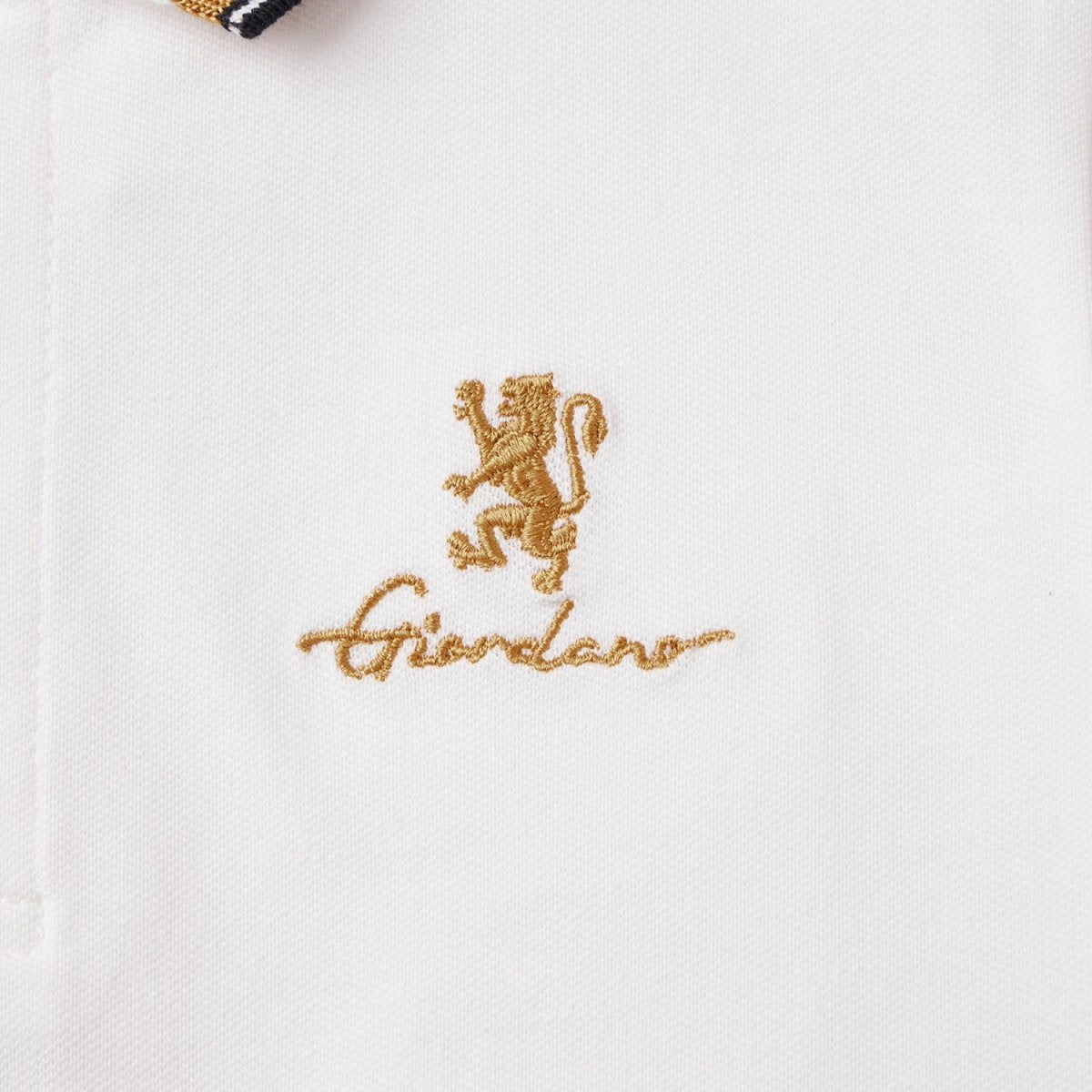 Junior's Slim Fit Cotton Pique Signature Embroidery Polo - Giordano