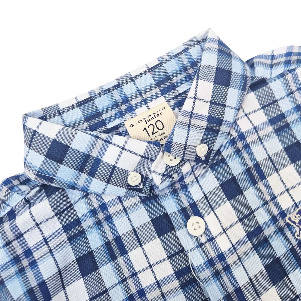 Kids' Cotton Oxford Shirt - Giordano