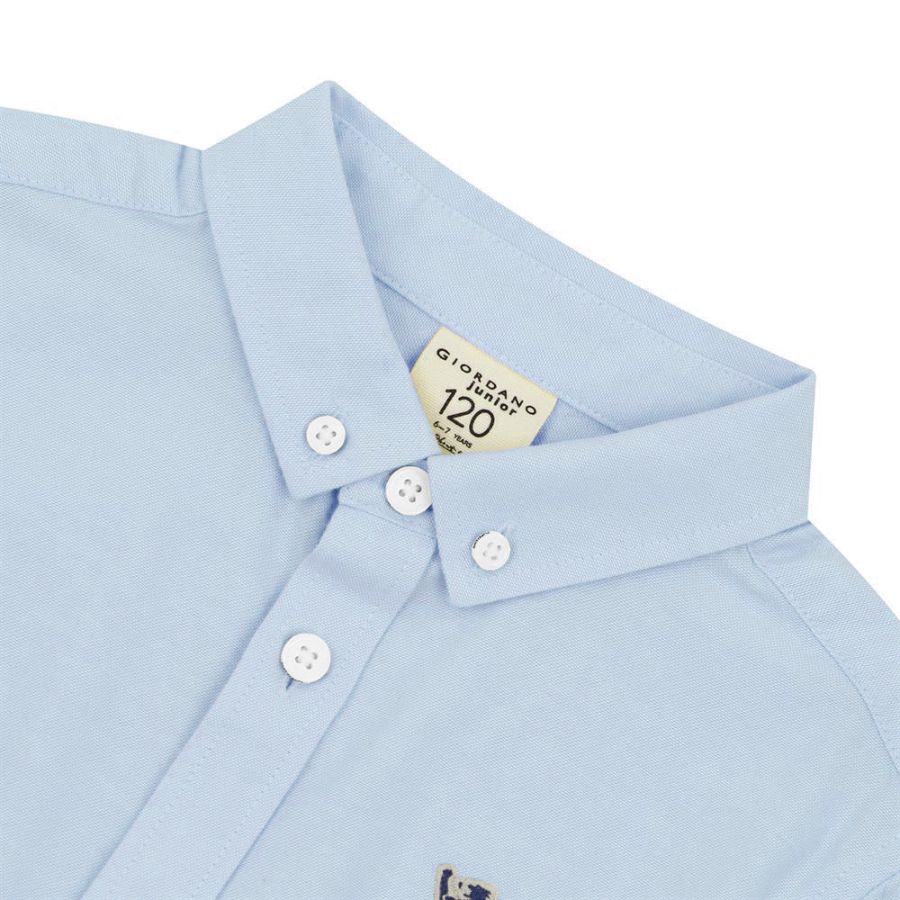 Kids' Cotton Oxford Shirt - Giordano