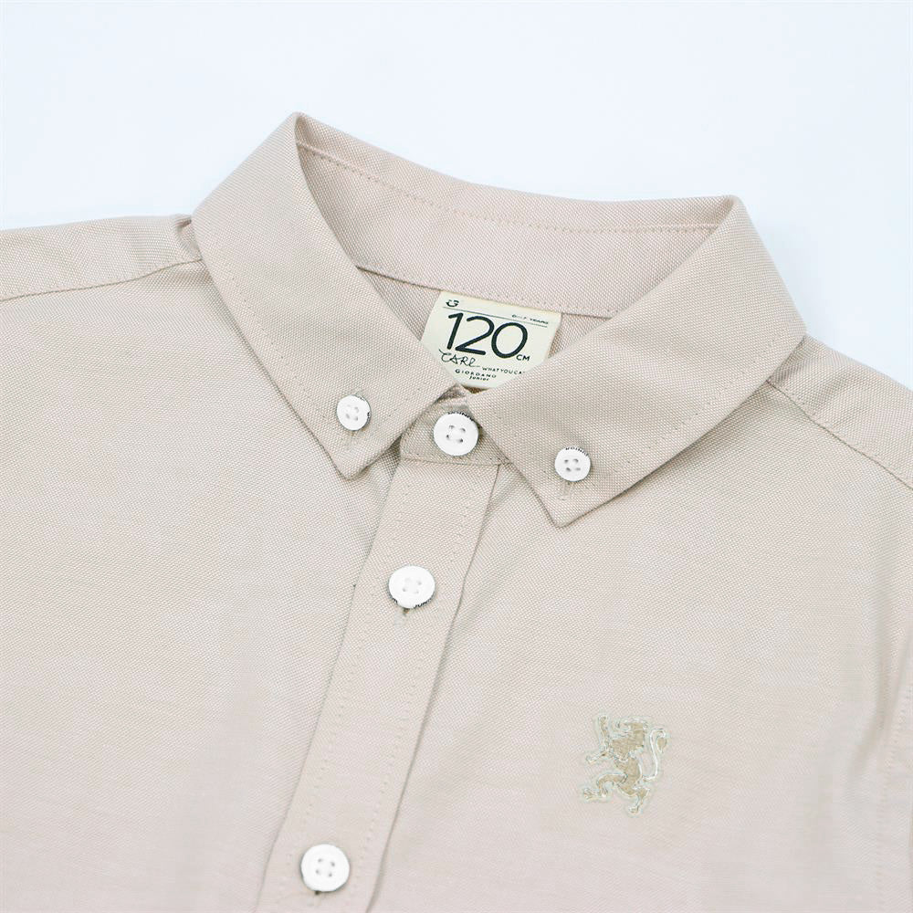 Kids' Cotton Oxford Shirt - Giordano