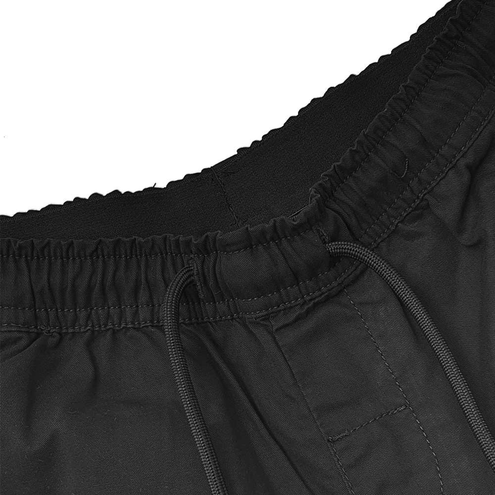 Kids Cotton Twill Tapered Elastic Waist Shorts - Giordano