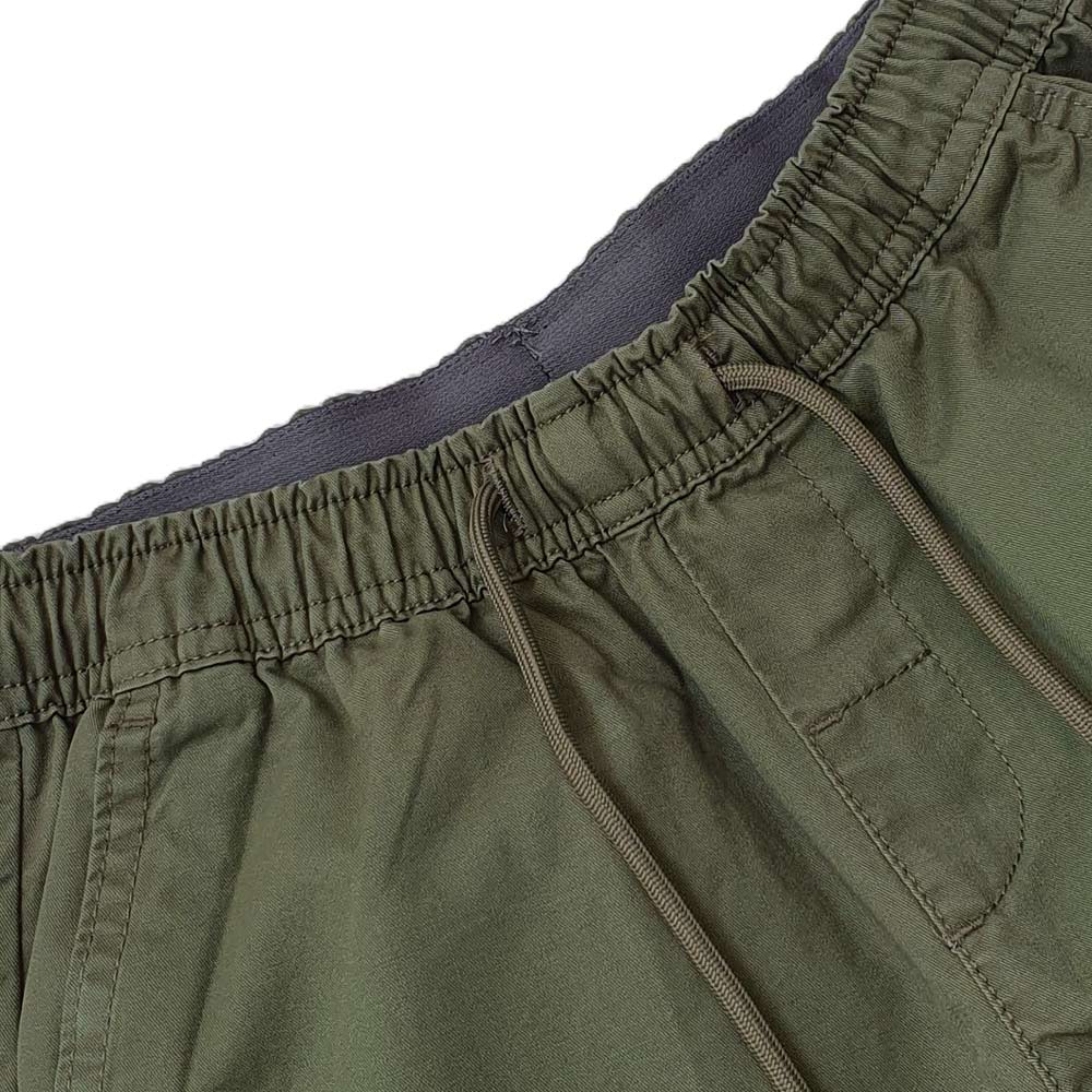 Kids Cotton Twill Tapered Elastic Waist Shorts 4 Y - Shop Giordano