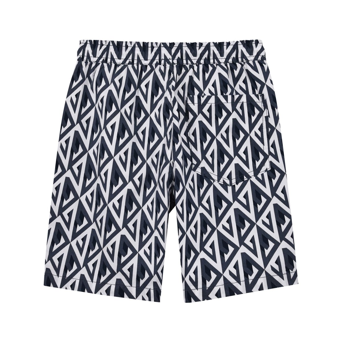 Kids Cotton Twill Tapered Elastic Waist Shorts - Giordano