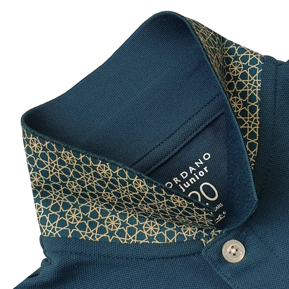 Kids' Lion Polo: 3D Embroidery, Comfort Piqué, Classic Style - Giordano