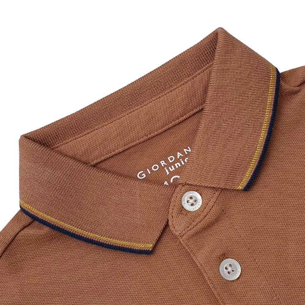 Kids' Lion Polo: 3D Embroidery, Comfort Piqué, Classic Style - Giordano
