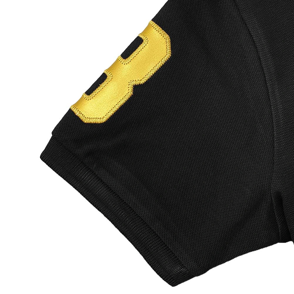 Kids' Lion Polo: 3D Embroidery, Comfort Piqué, Classic Style - Giordano