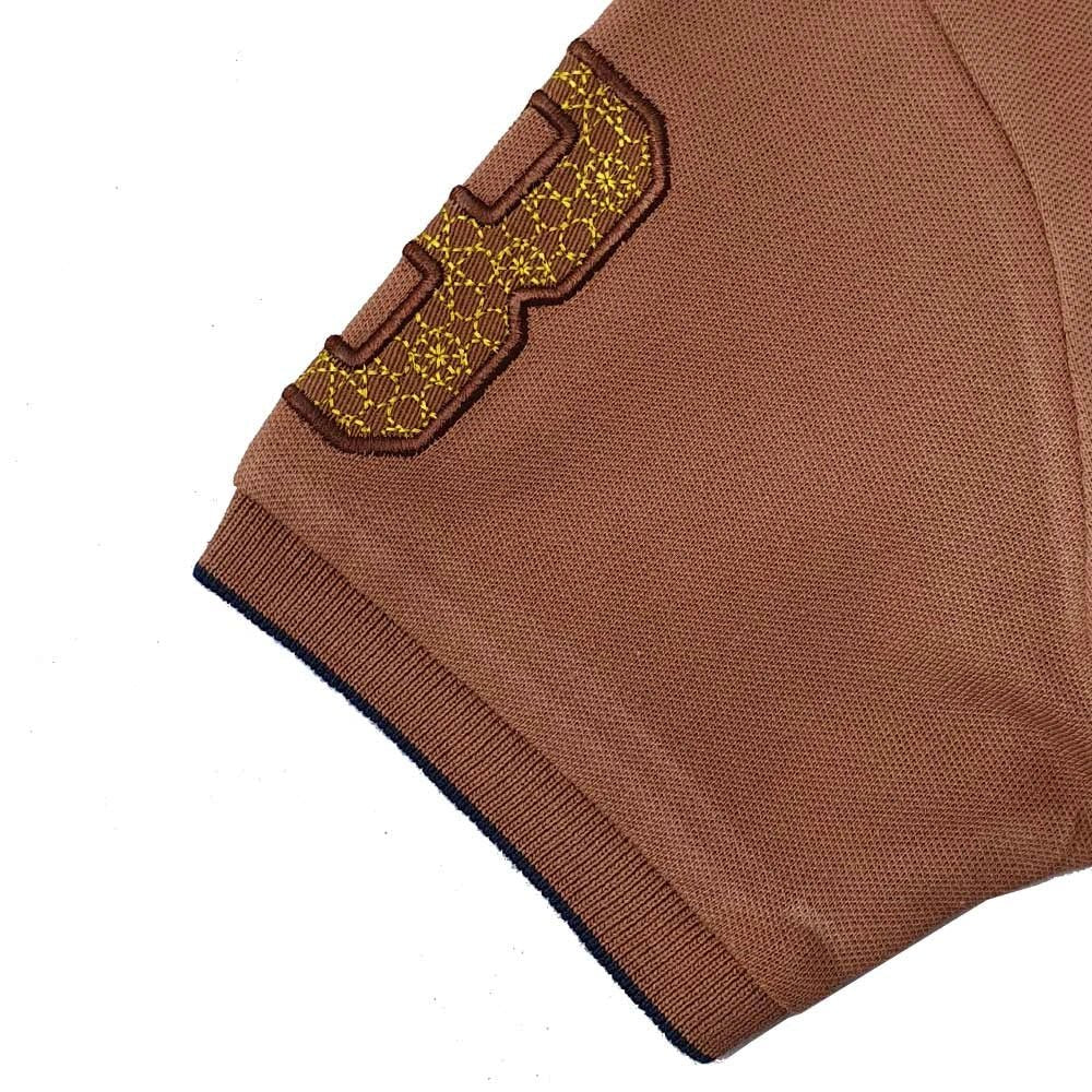 Kids' Lion Polo: 3D Embroidery, Comfort Piqué, Classic Style - Giordano