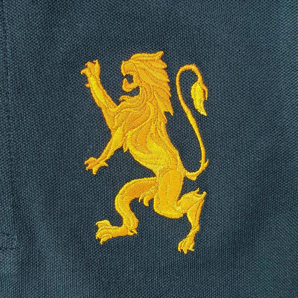Kids' Lion Polo: 3D Embroidery, Comfort Piqué, Classic Style - Giordano