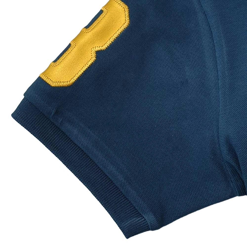 Kids' Lion Polo: 3D Embroidery, Comfort Piqué, Classic Style - Giordano