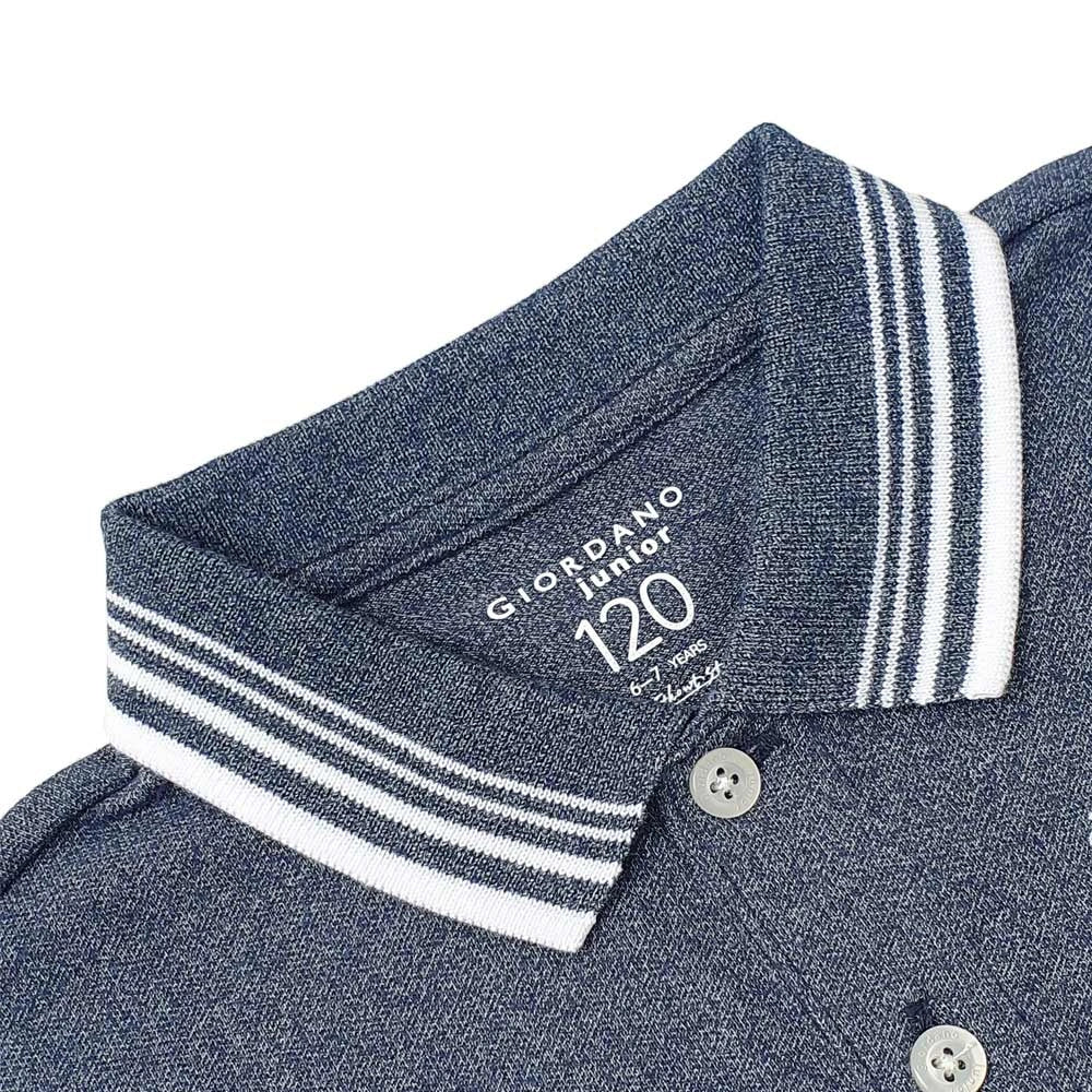 Kids' Lion Polo: 3D Embroidery, Comfort Piqué, Classic Style - Giordano