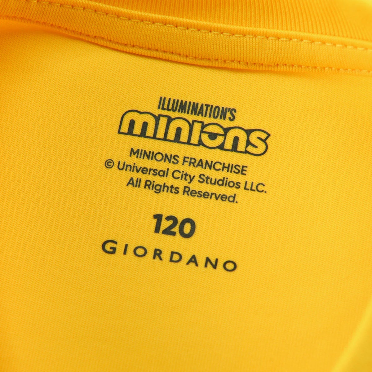 Kid's Minions Print Tee - Giordano