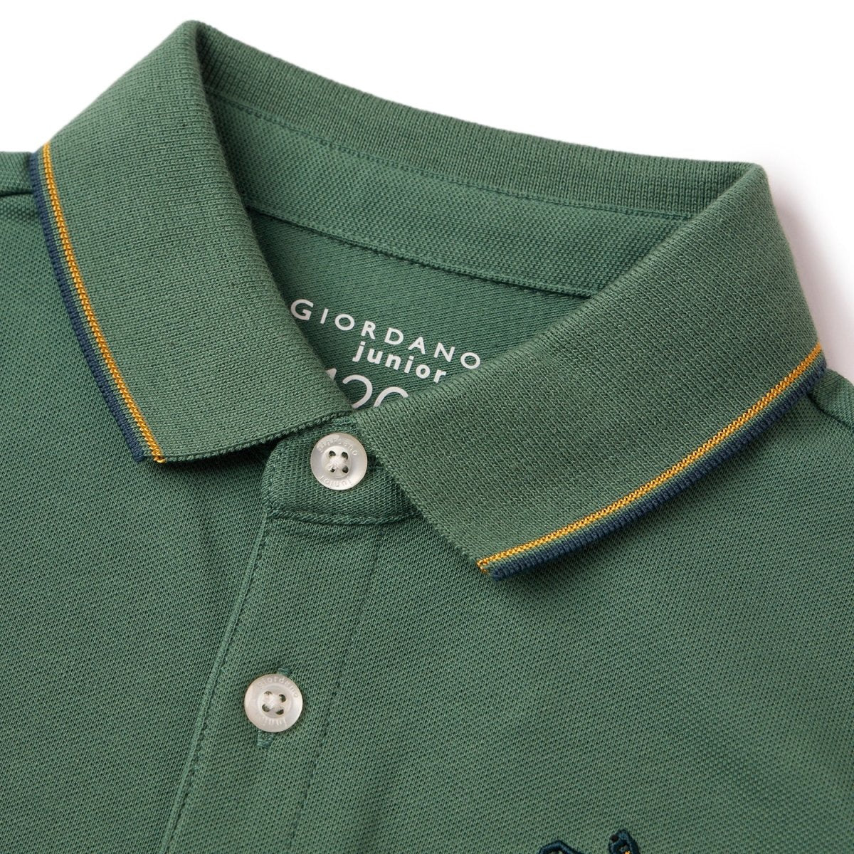 Kids' Napoleon Polo: Classic Piqué, Bold Embroidery, All - Day Comfort - Giordano