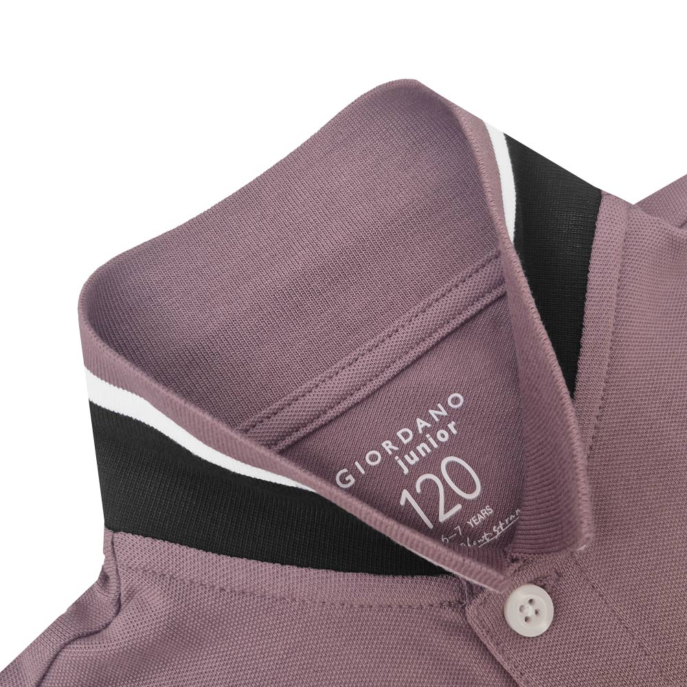 Kids' Napoleon Polo: Classic Piqué, Bold Embroidery, All - Day Comfort - Giordano