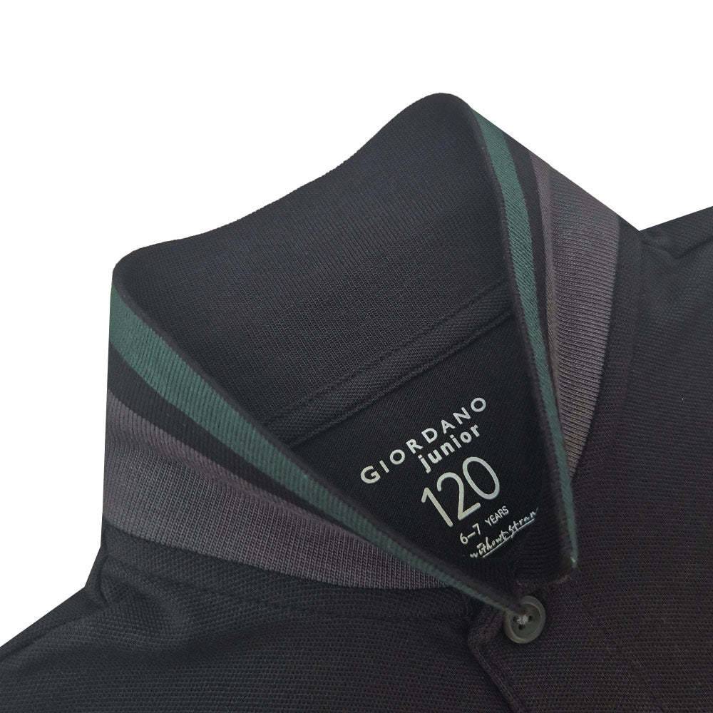 Kids' Napoleon Polo: Classic Piqué, Bold Embroidery, All - Day Comfort - Giordano