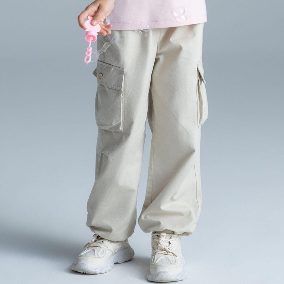 Kids' Pants: Relax Straight Fit, Soft Cotton Twill 4 Y - Shop Giordano