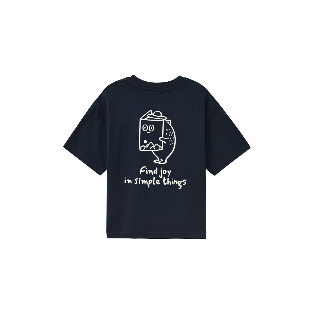 Kids’ Regular Fit Cotton Crew Neck Printed Tee 4 Y - Shop Giordano