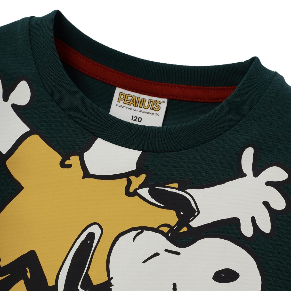 Kids' Snoopy Comfort Print Tee - Snow White Cotton - Poly Jersey Crew Neck - Giordano