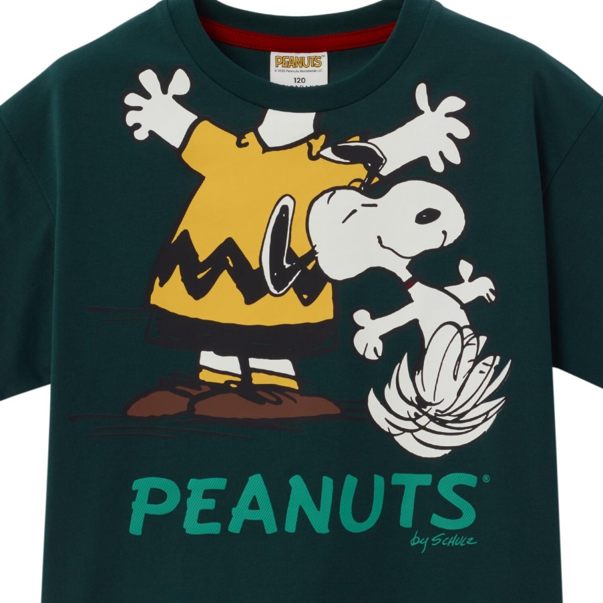 Kids' Snoopy Comfort Print Tee - Snow White Cotton - Poly Jersey Crew Neck - Giordano