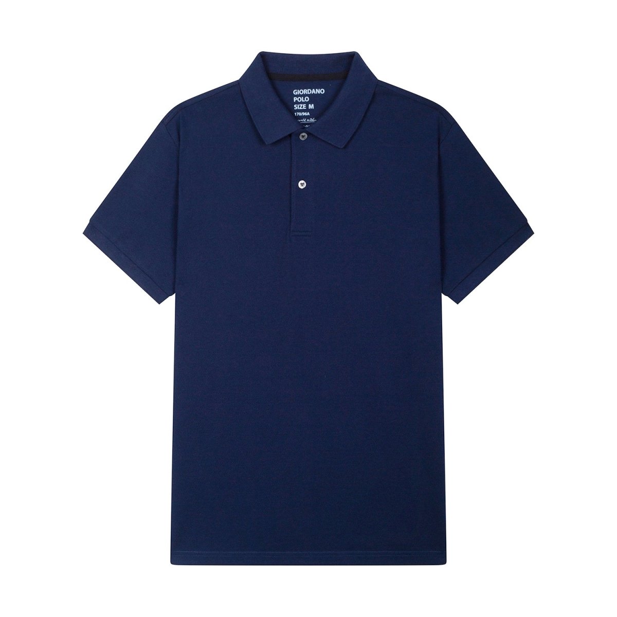 Men Solid Performance Polo XS - Shop Giordano