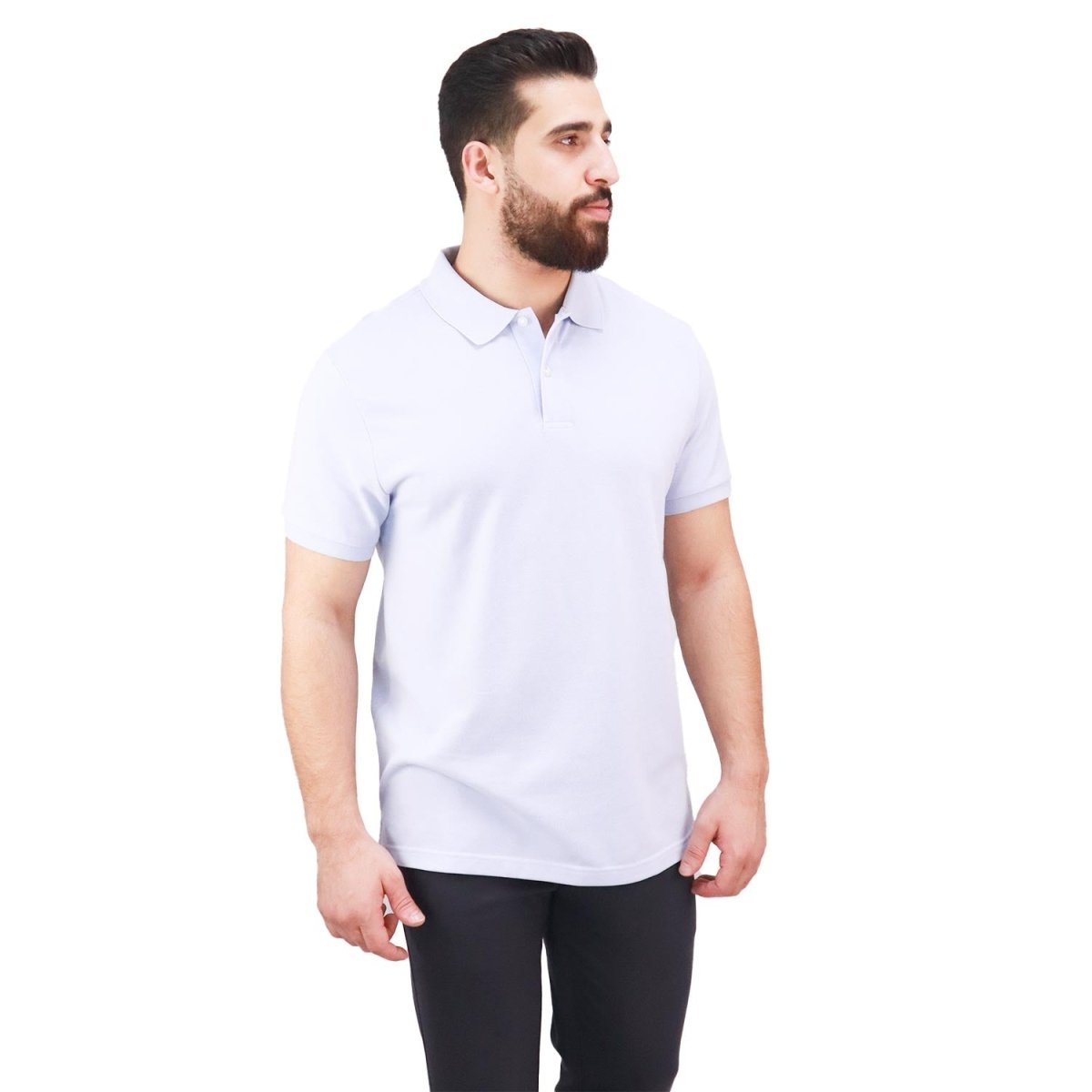 Men Solid Performance Polo XS - Shop Giordano
