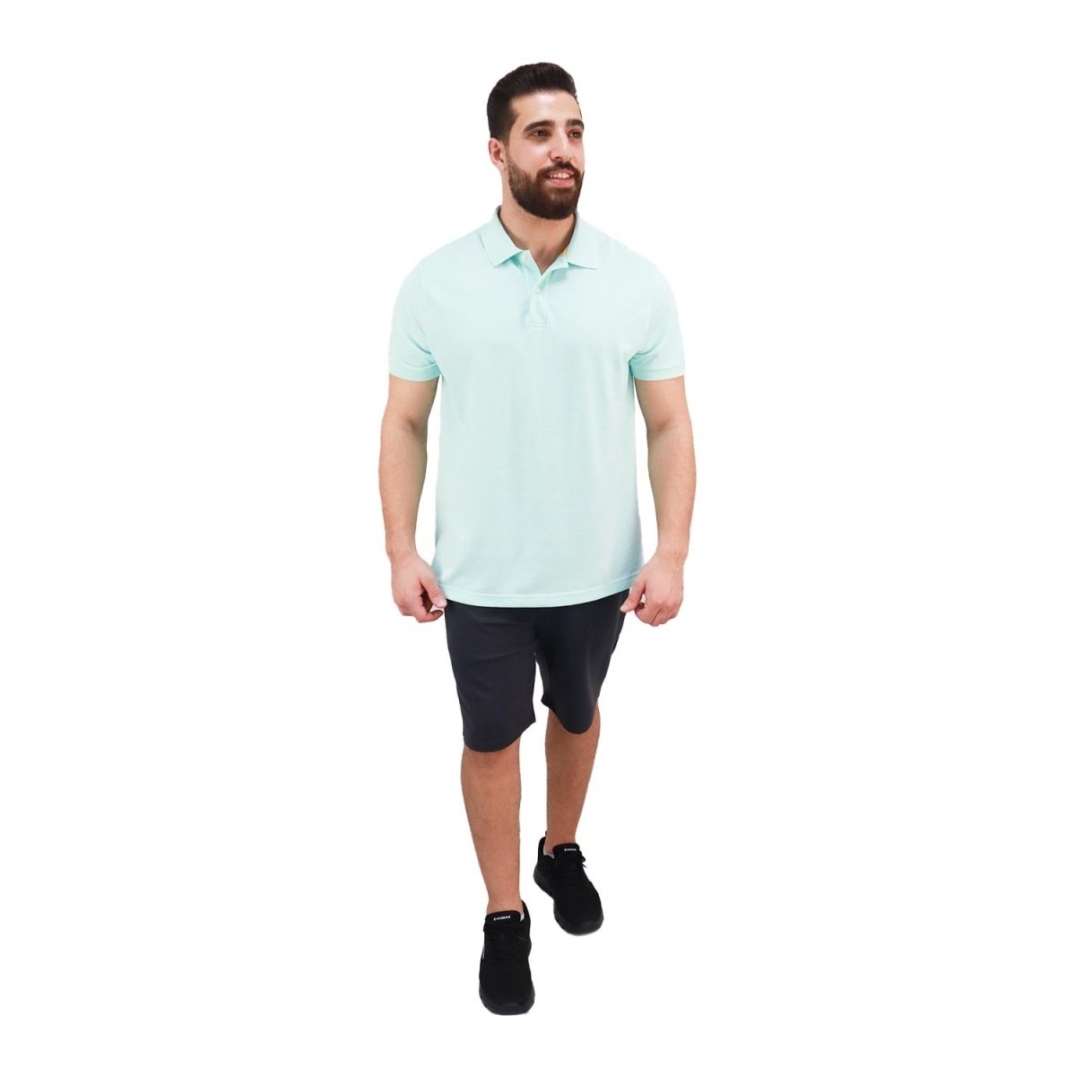 Men Solid Performance Polo - Giordano