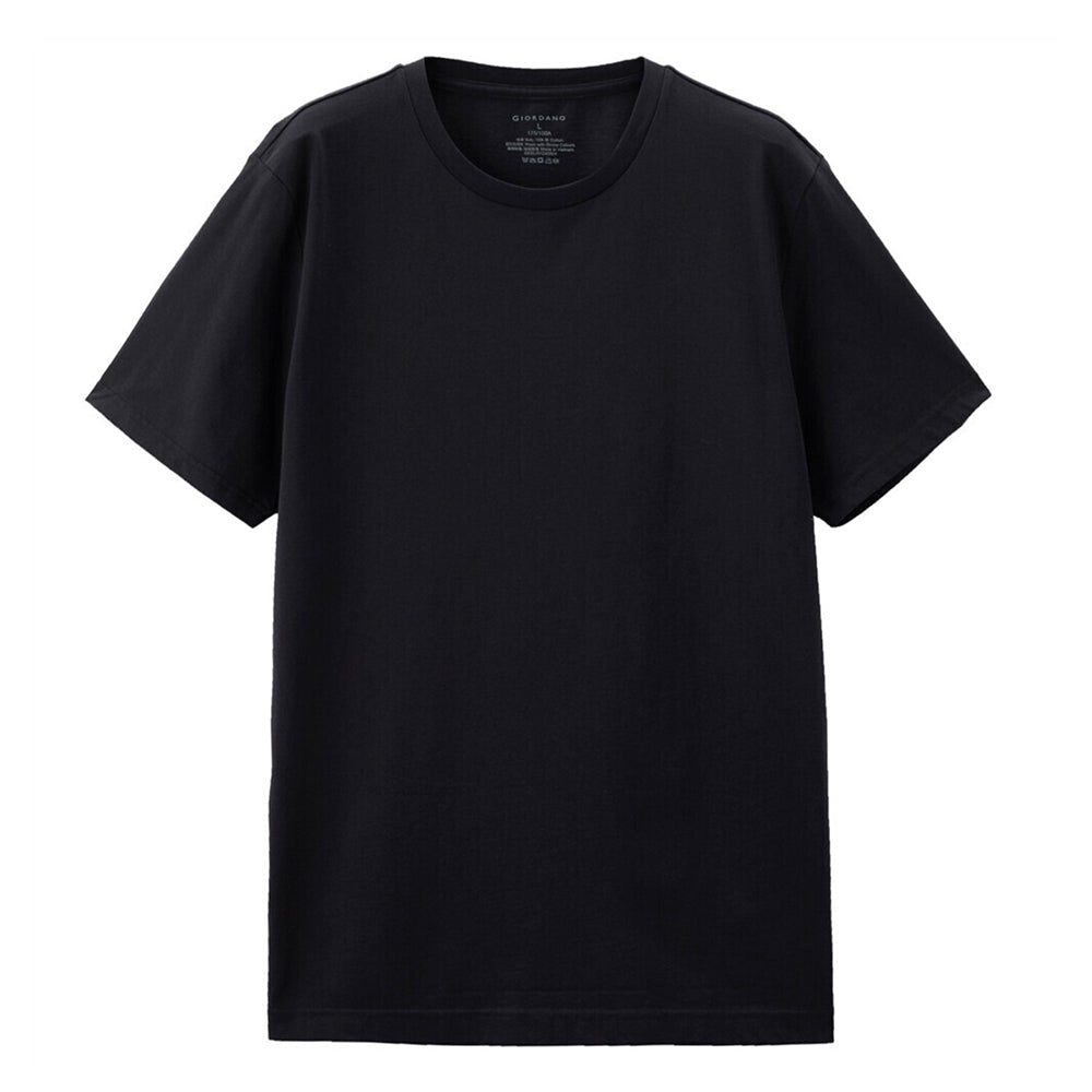 Men's 3 - Pack Cotton Crew Neck T-Shirts - Giordano