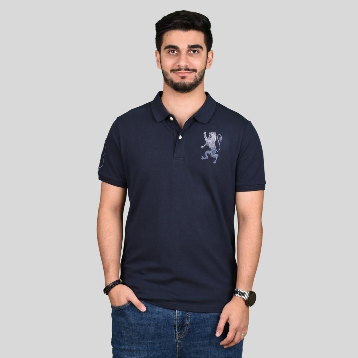 Men's 3D Lion Polo - Giordano