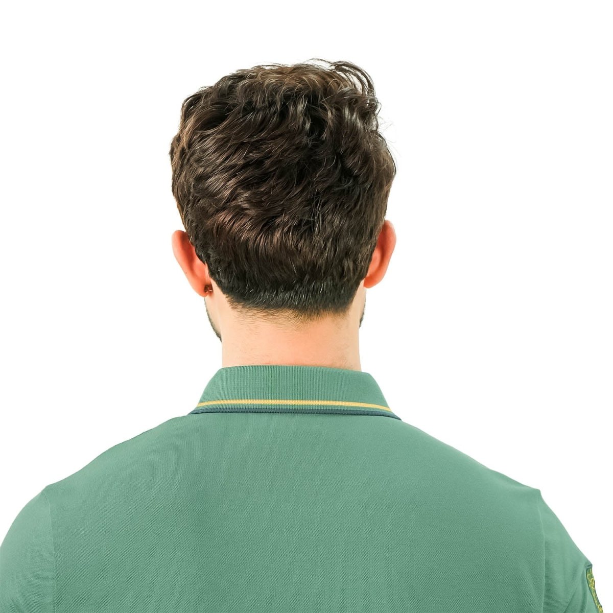 Men's 3D Lion Polo: Slim Fit, Bold Embroidery, Premium Pique S - Shop Giordano