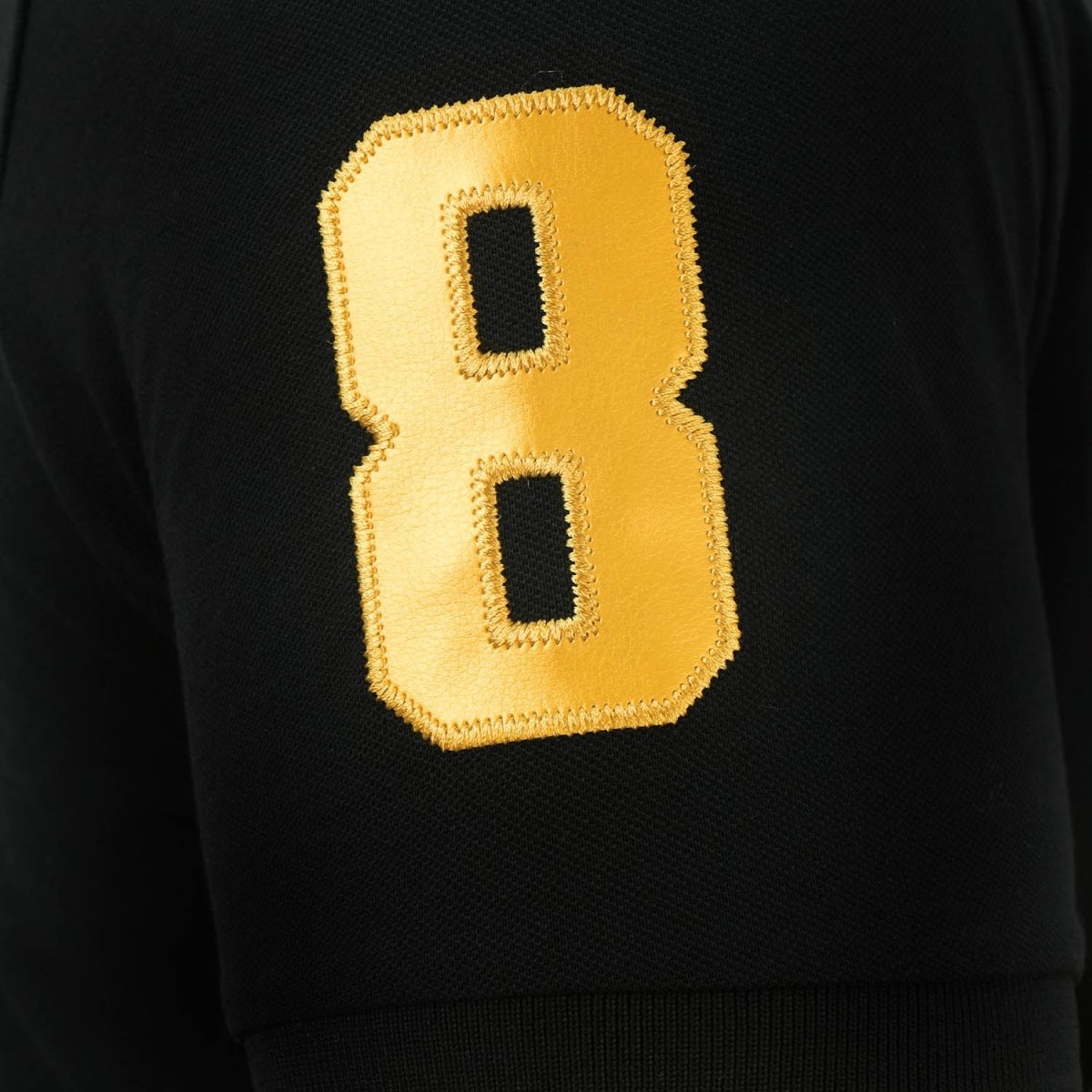 Men's 3D Lion Polo: Slim Fit, Bold Embroidery, Premium Pique S - Shop Giordano