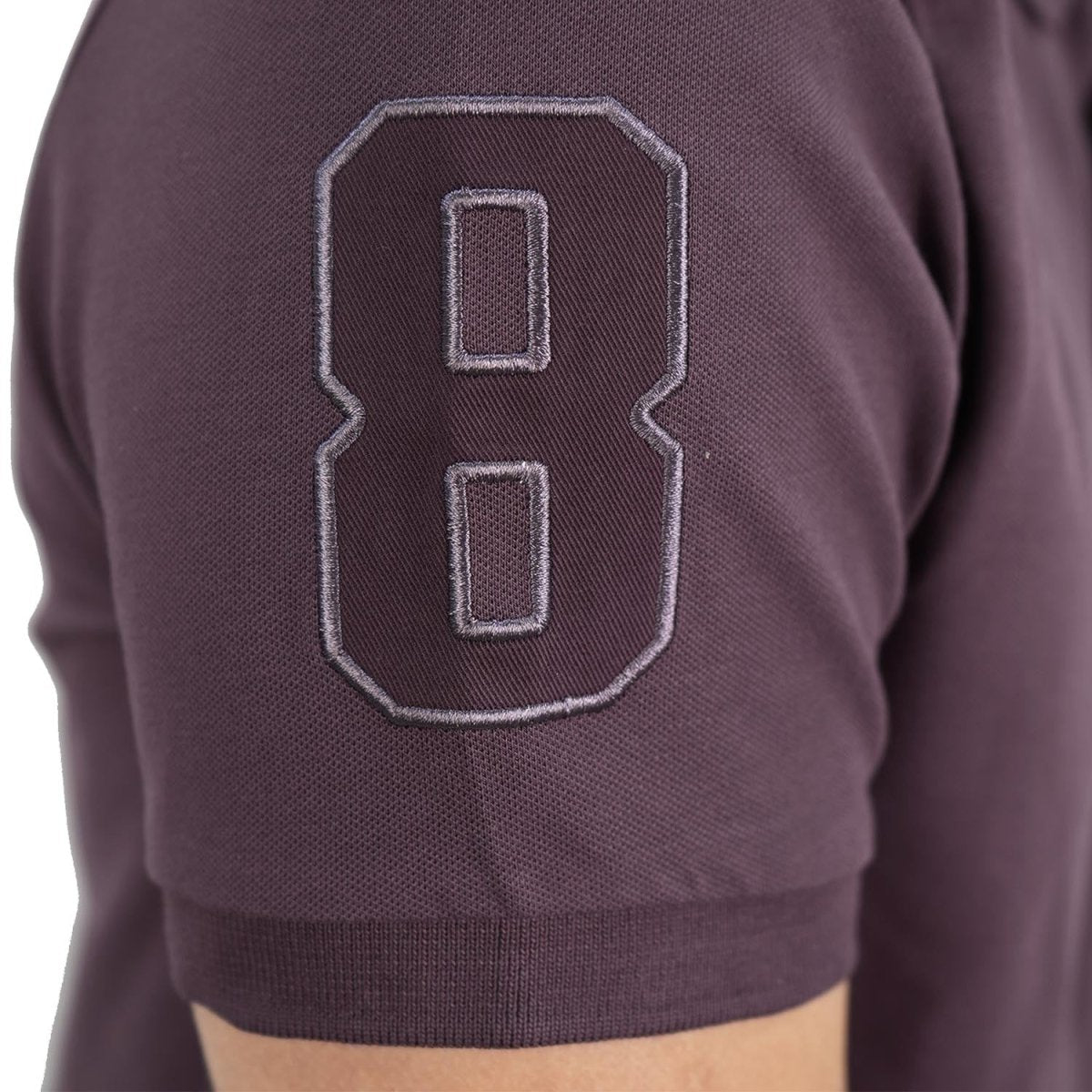 Men's 3D Lion Polo: Slim Fit, Bold Embroidery, Premium Pique S - Shop Giordano