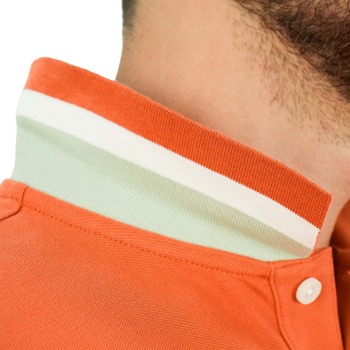 Men's 3D Lion Polo: Slim Fit, Bold Embroidery, Premium Pique - Giordano