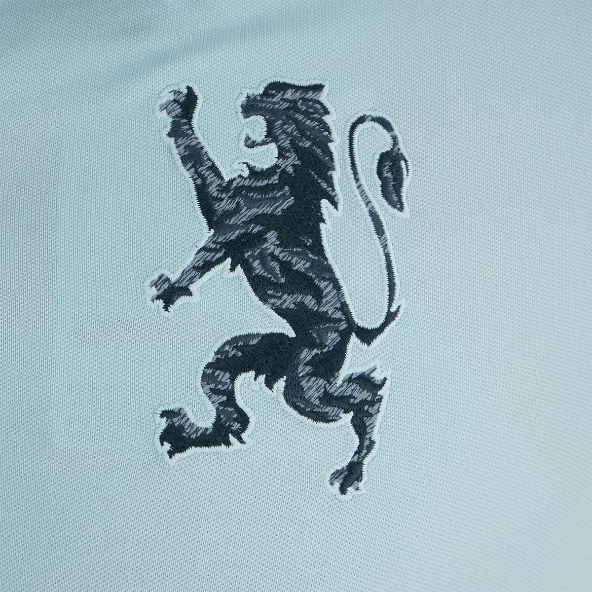 Men's 3D Lion Polo: Slim Fit, Bold Embroidery, Premium Pique - Giordano
