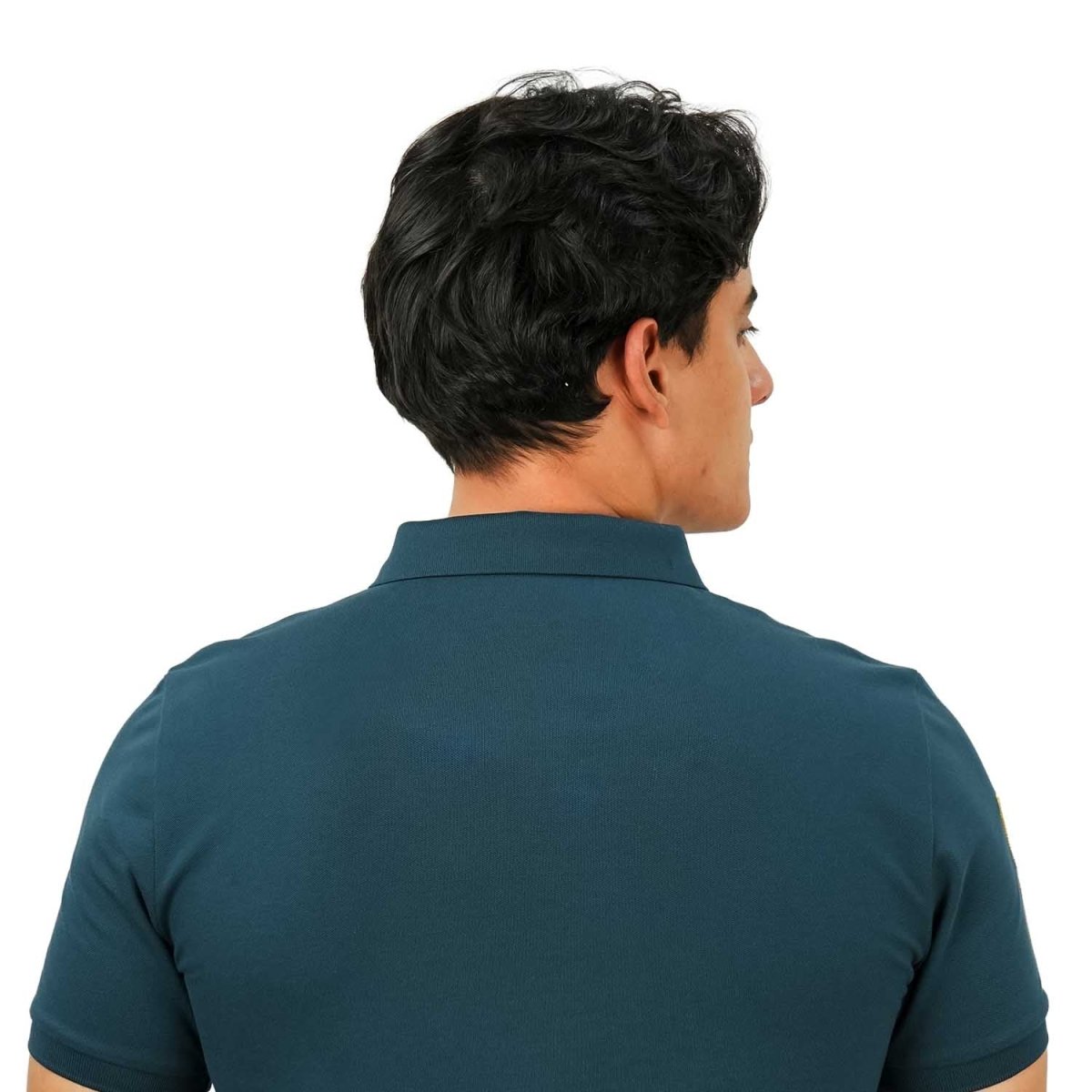 Men's 3D Lion Polo: Slim Fit, Bold Embroidery, Premium Pique - Giordano