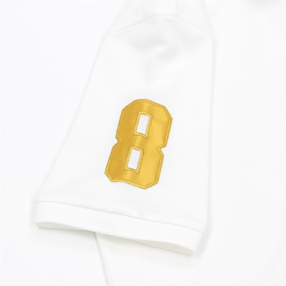 Men's 3D Lion Polo: Slim Fit, Bold Embroidery, Premium Pique - Giordano