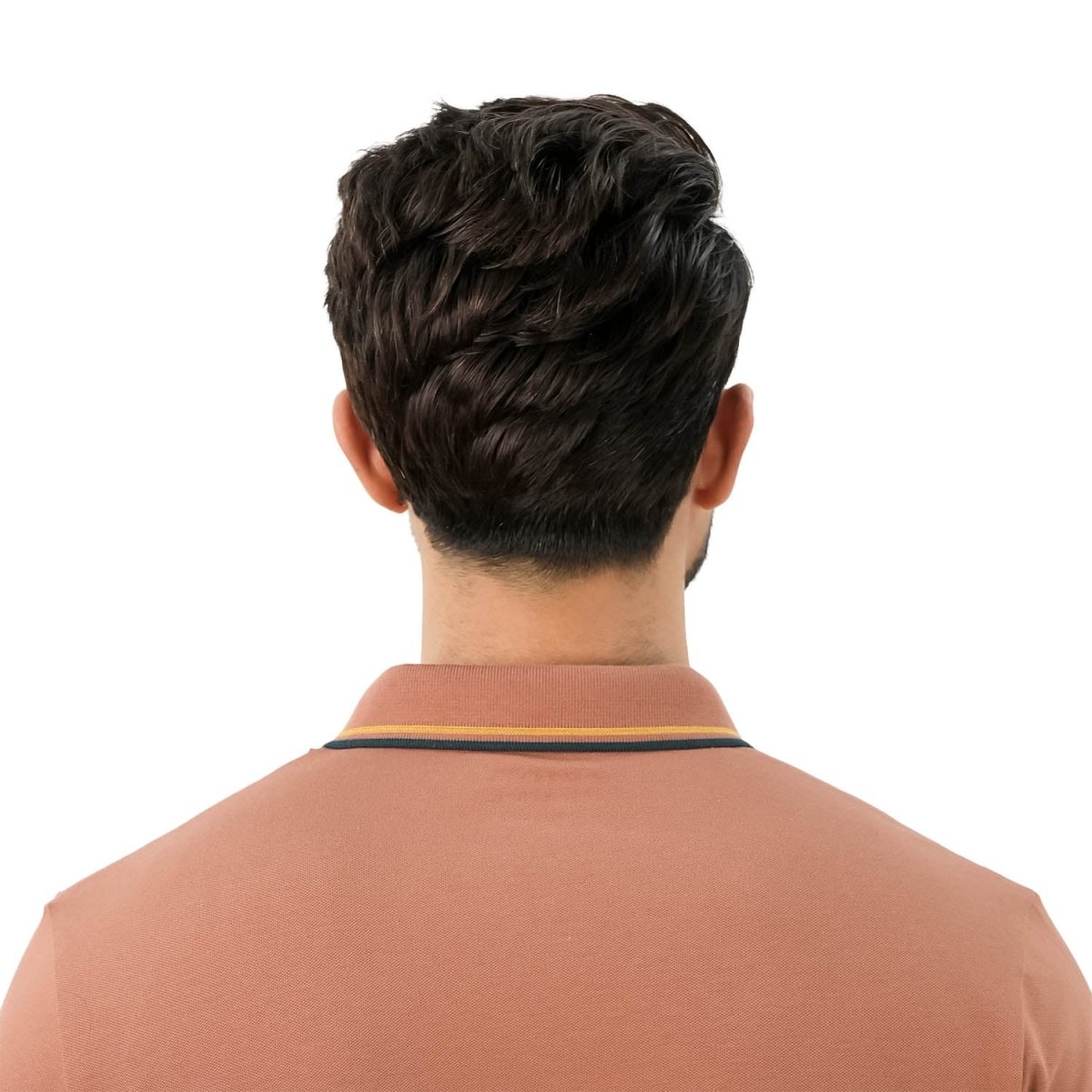 Men's 3D Lion Polo: Slim Fit, Bold Embroidery, Premium Pique - Giordano